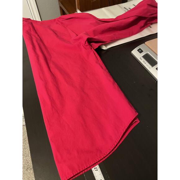 Vintage Wrangler Shirt Womens Medium Red Frontier Series Western Aztec 80s - Picture 6 of 7